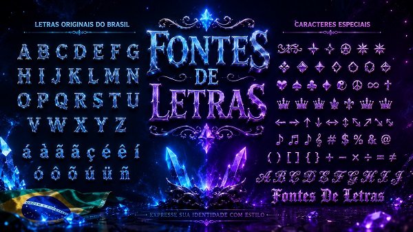 fontes de letras para instagram